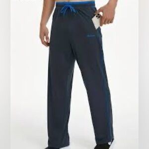 Men's Charcoal Joggers with Blue Accents
